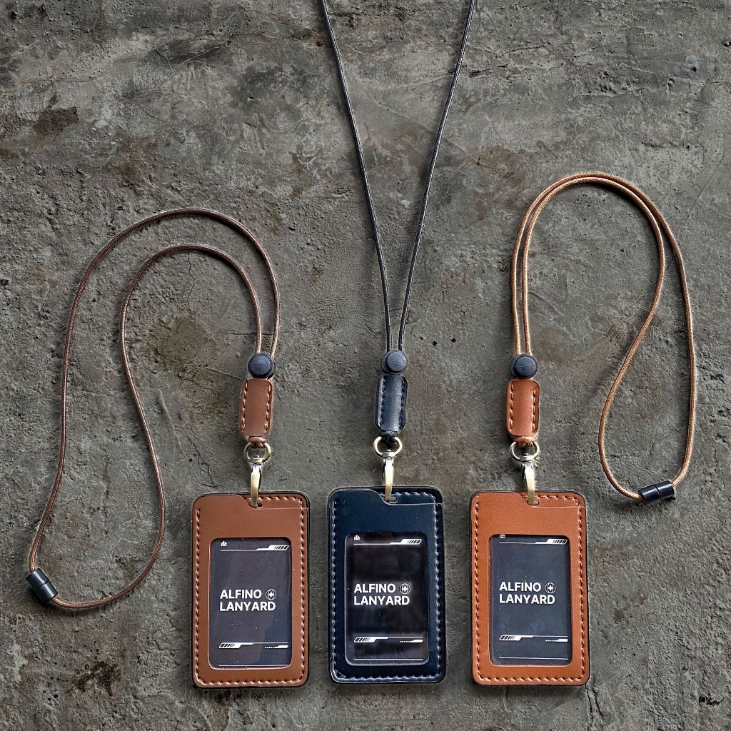 

Gantungan Id Card Kulit Lanyard Tali Paracord Prusik