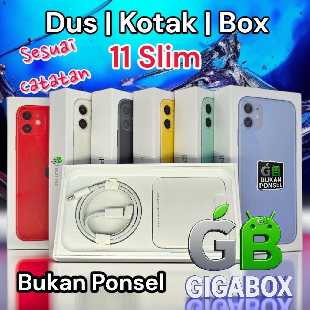 

(Sesuai Catatan) Dus | Kardus | Box 11 Slim (Fullset) – Kemasan Premium dan Gambar Presisi