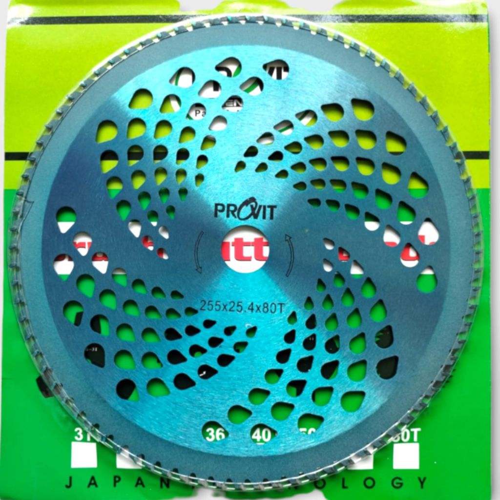 BG328-Pisau bulat 80 mata potong rumput