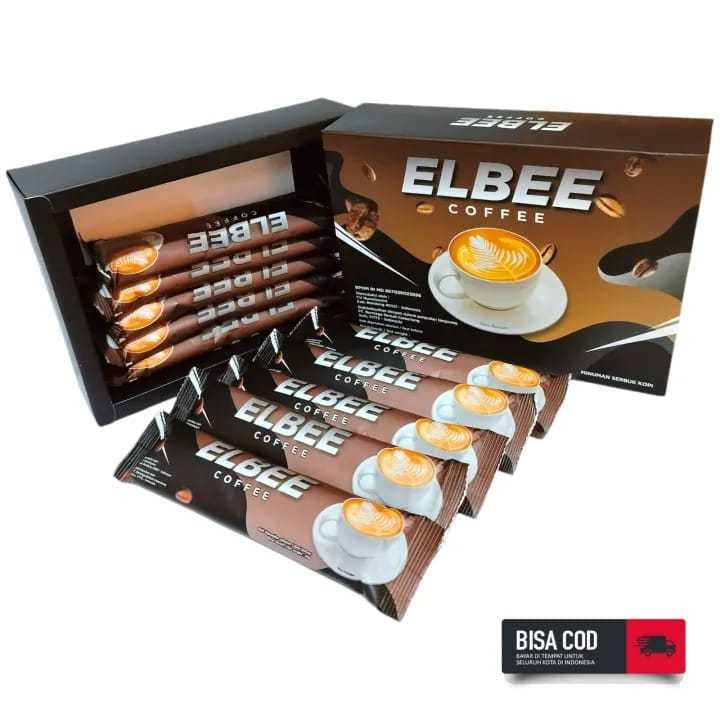

NEW ELBEE COFFEE 1 BOX ISI 10 SACHET ORIGINAL BBC