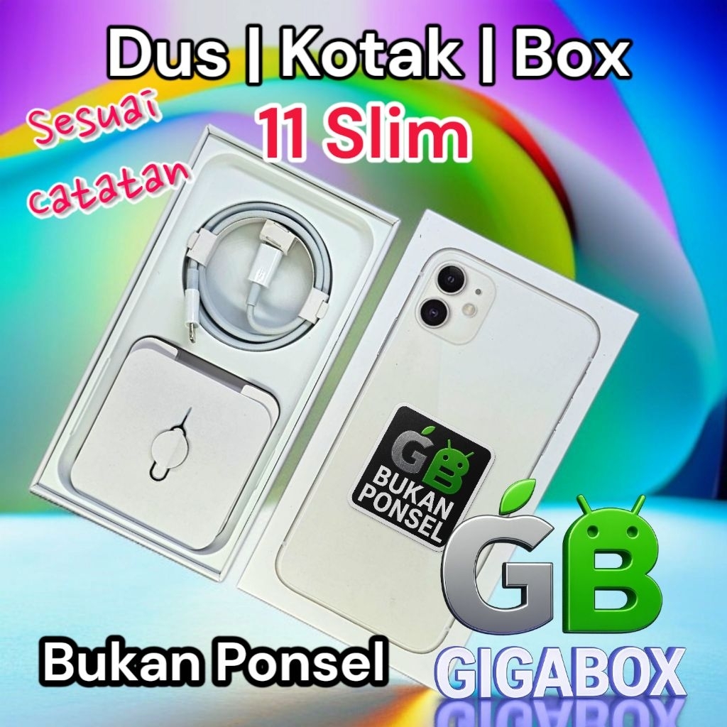 

(Sesuai Catatan) Dus | Kardus | Box 11 Slim (Fullset) – Kemasan Premium dan Kasual Tampilan Mewah
