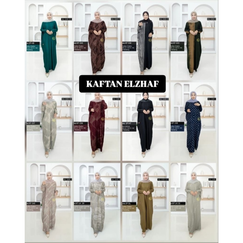 KAFTAN ELZHAF // BY BATIK ELZHAF