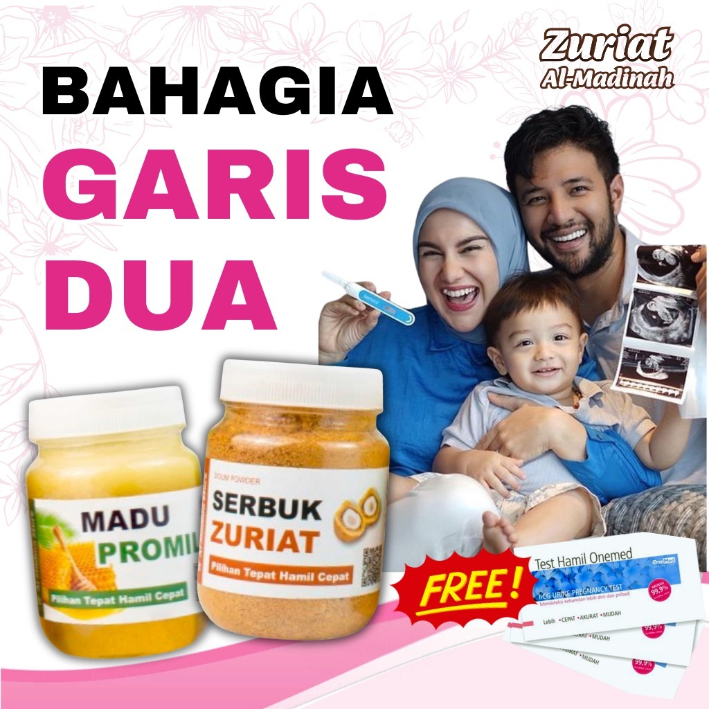 

Serbuk zuriat 125 gr + Madu Promil 250 gr