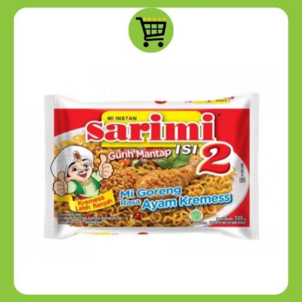 

•DailyMart• Mie Sarimi Isi 2 Rasa Ayam Kremes | Mie Sarimi Instan Goreng