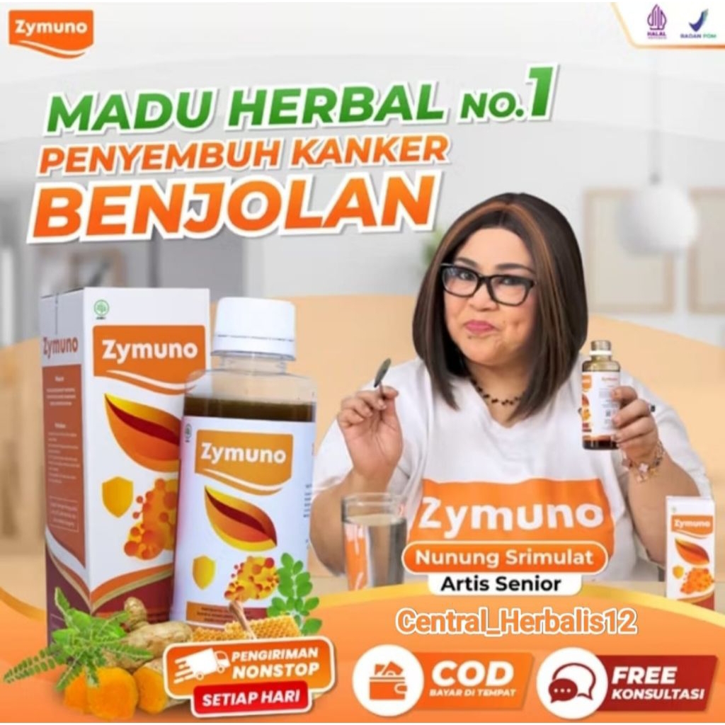 

Promo 2 Botol Madu Zymuno 200ml Asli Original Herbal Imunoterapi Atasi Tumor Kanker Benjolan Ampuh