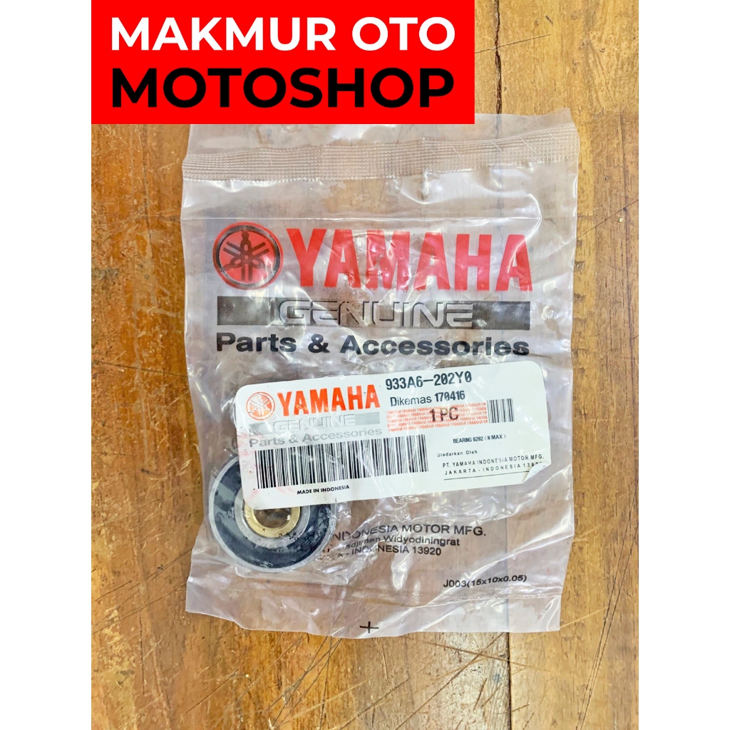 Bearing CVT 2DP 6202 Yamaha – Lahar CVT NMAX / Mio M3 / Soul GT 125 / Fino FI 125