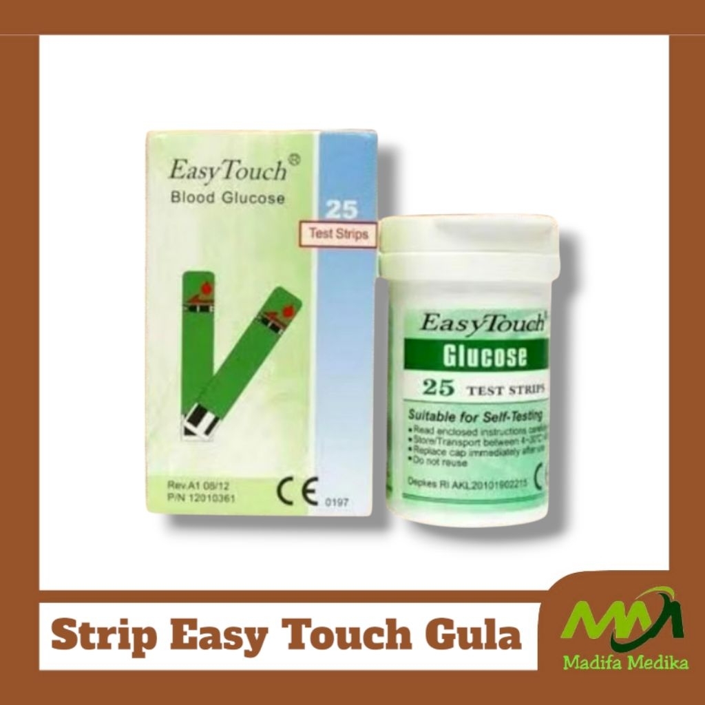 Strip Easy Touch Gula Darah   Strip  ET Gula Refill Strip Easy Touch Gula