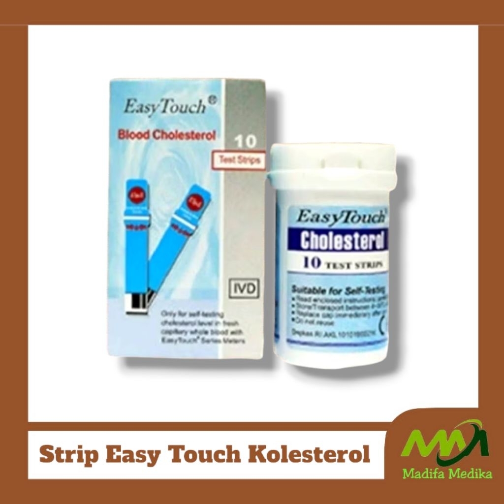 Strip Easy Touch Kolesterol  Strip ET kolesterol Isi Ulang Easy Touch Kolesterol