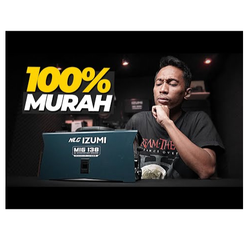 nlg IZUMI MIG138 Mesin las MIG Gasless tanpa gas Mig 138 Travo las CO2