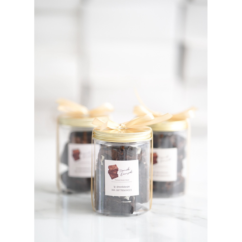 

Fudgy Brownies In Jar