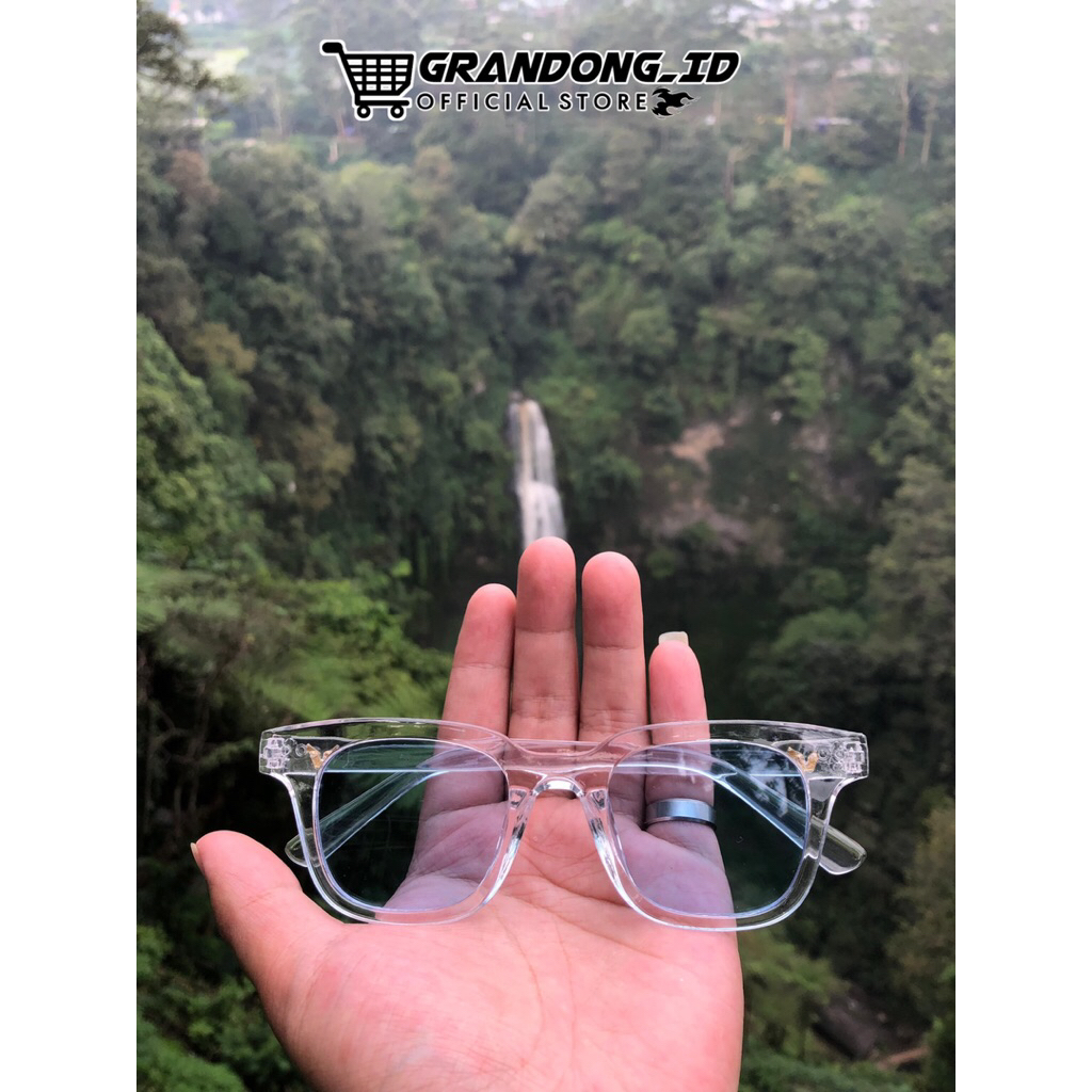 KACAMATA VINCENT Frem Clear- Biru