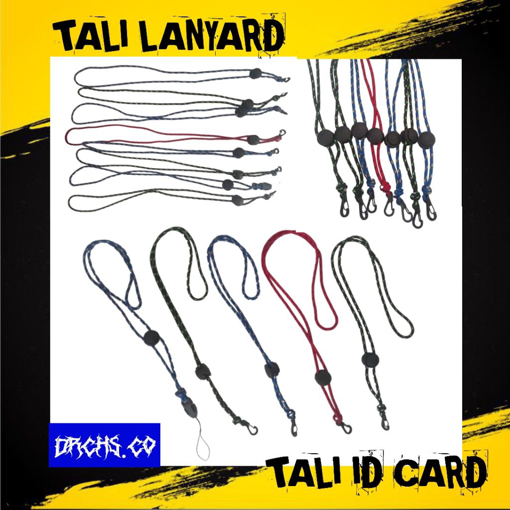 

Tali lanyard tali id card gantungan kunci