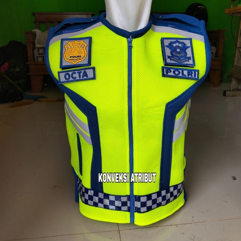 rompi polisi lalu lintas model terbaru