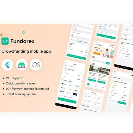 cd aplikasi mobile android ios flutter platform crowdfund - Crowdfunding Platform Flutter Mobile App