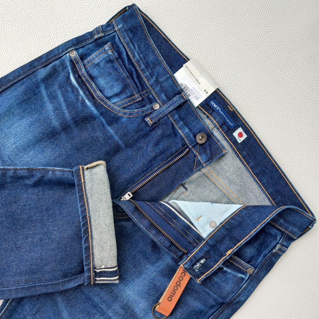 Levi `s 502 LMC Selvedge Taper Fit Made In Japan