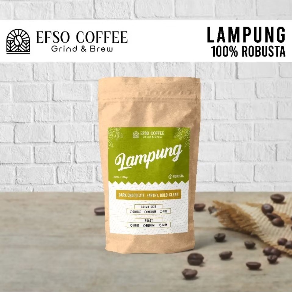 

Lampung - 100% Robusta | 100gr