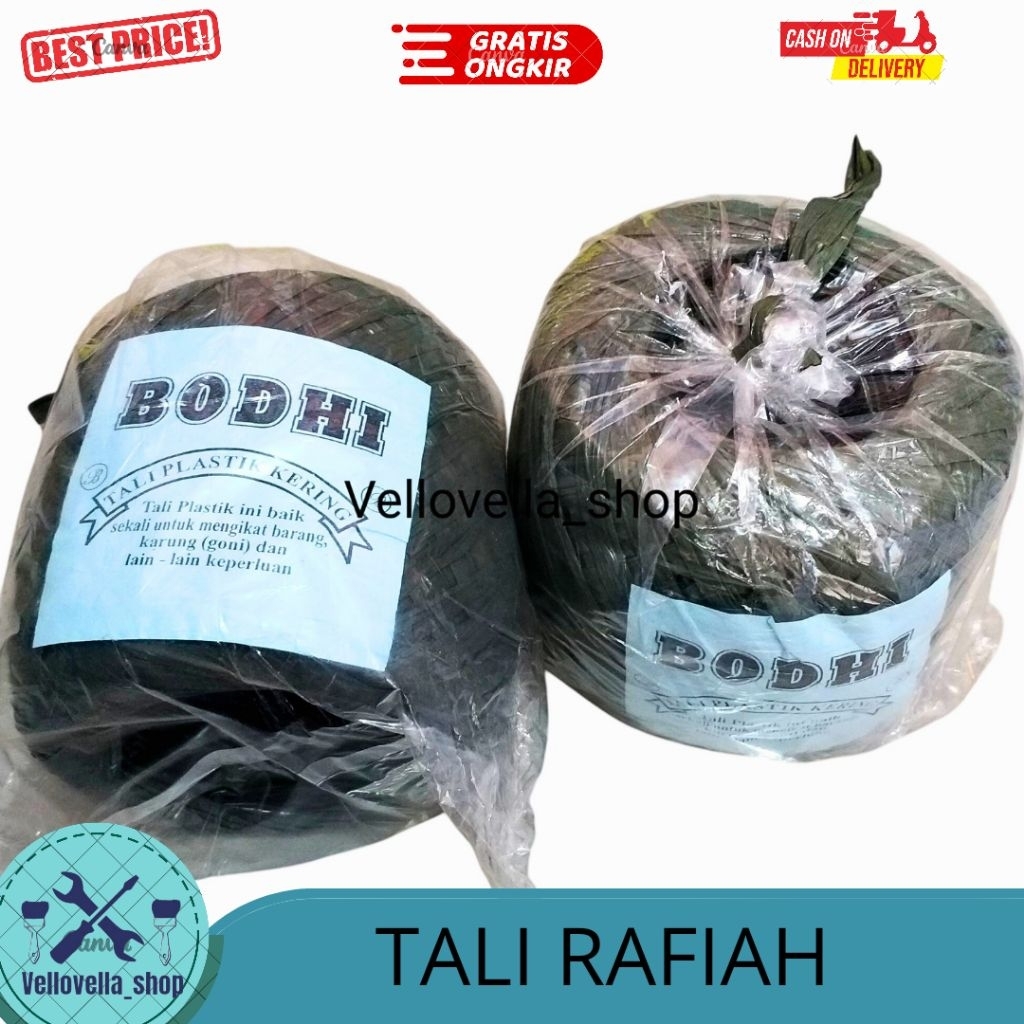 

Tali plastik / tali rafiah 700gr