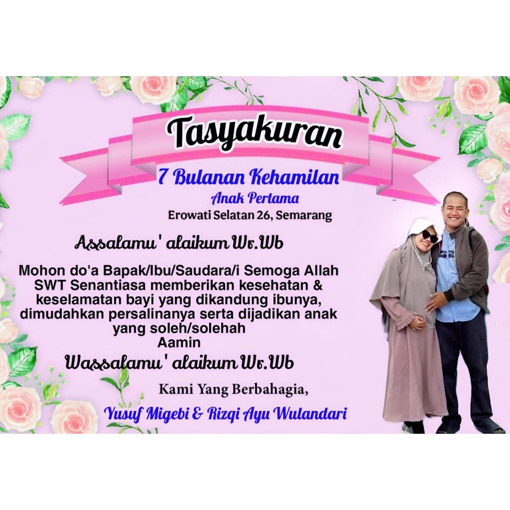 

STICKER LABEL TASYAKURAN 4 ATAU 7 BULANAN KEHAMILAN