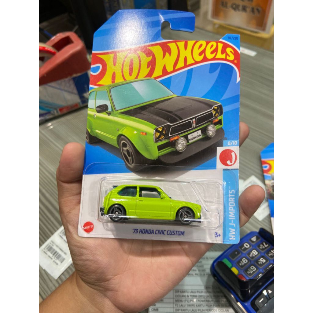 HOT WHEELS '73 HONDA CIVIC CUSTOM SEALED