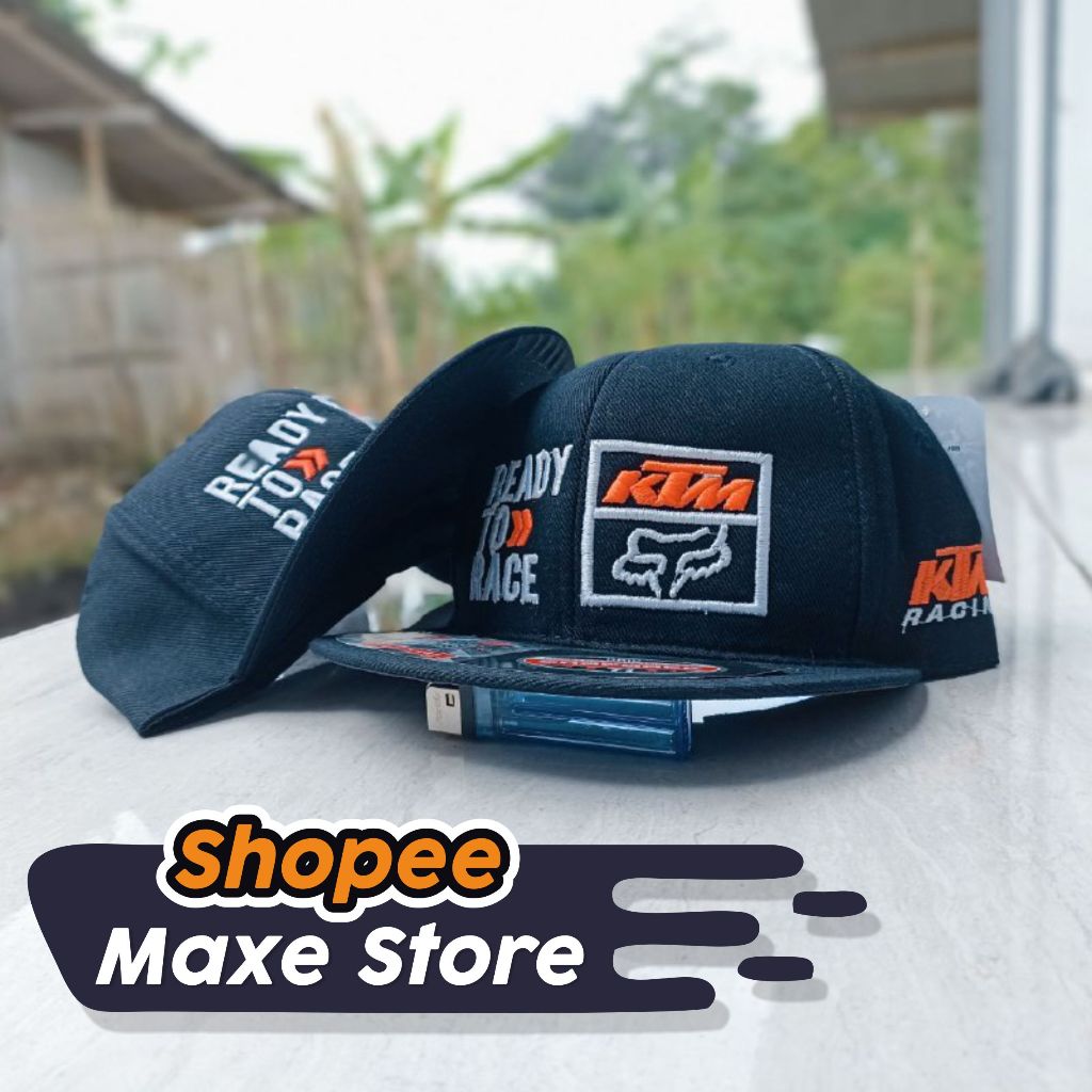 Topi KTM/ 309/ Topi KTM Racing/ Topi Snapback Murah/ Topi Racing/ Topi Trabas