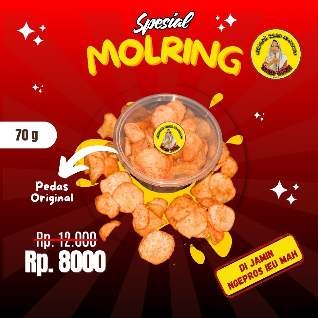 

Morling Pedas 70 Gr Cemilan eceu bonge Snack & Food Cemilan Makanan