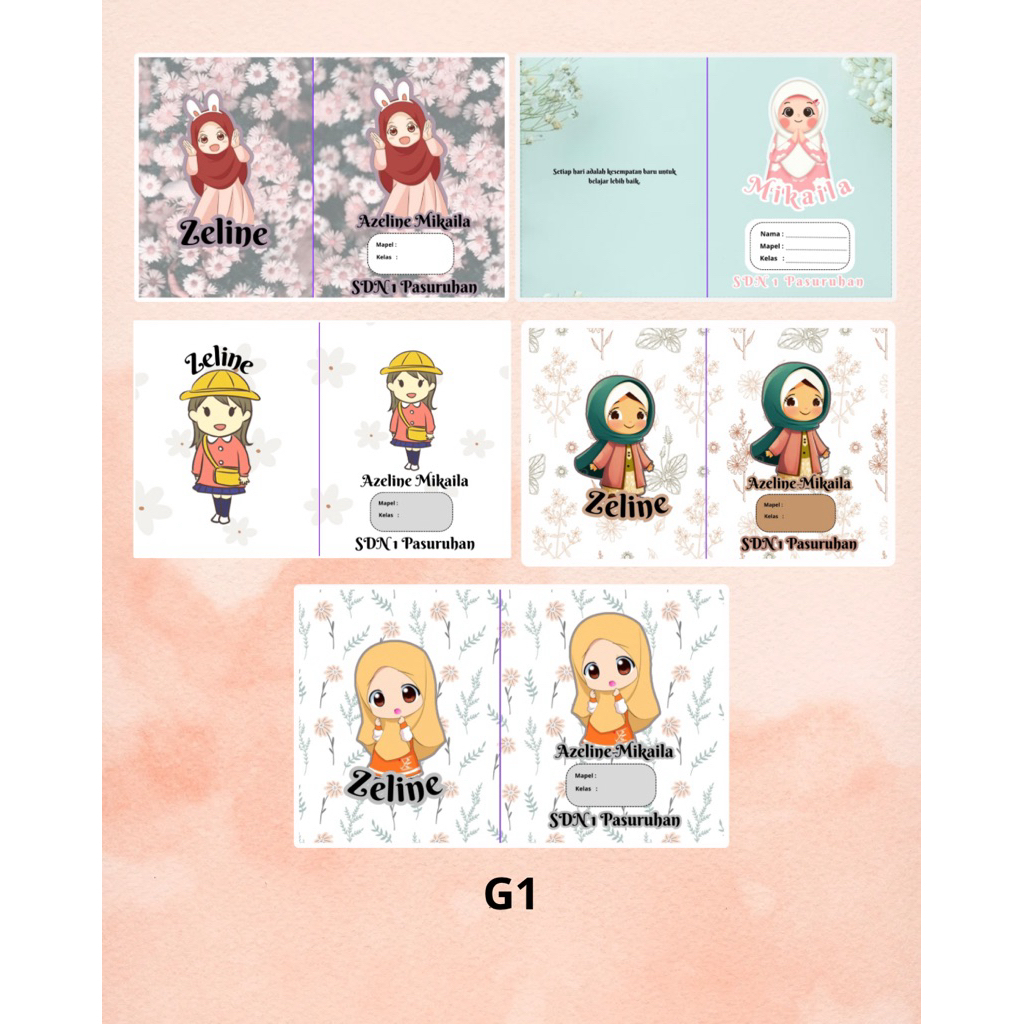 

Sampul Buku Tulis