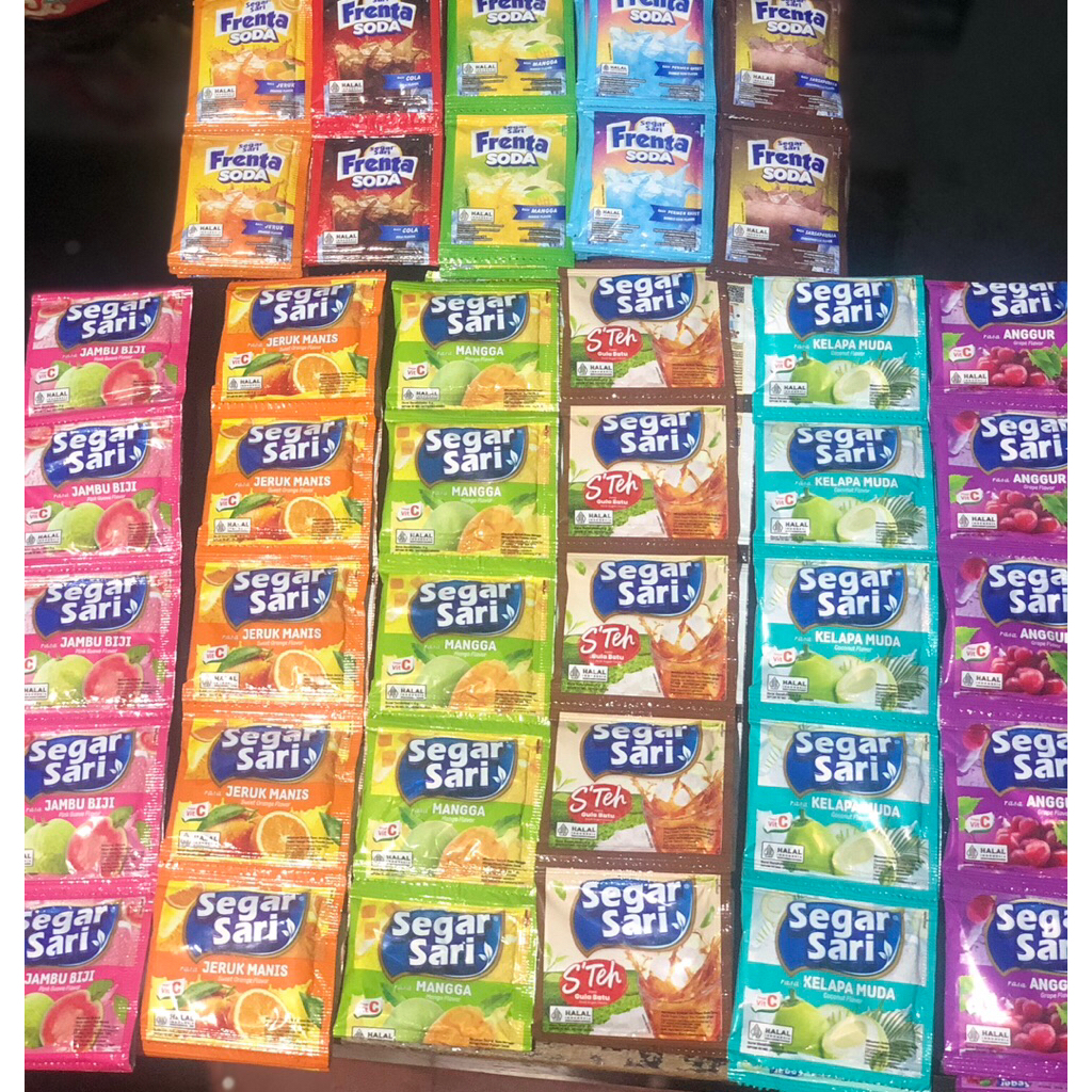 

Frenta dan segar sari Murah Isi 10 Sachet