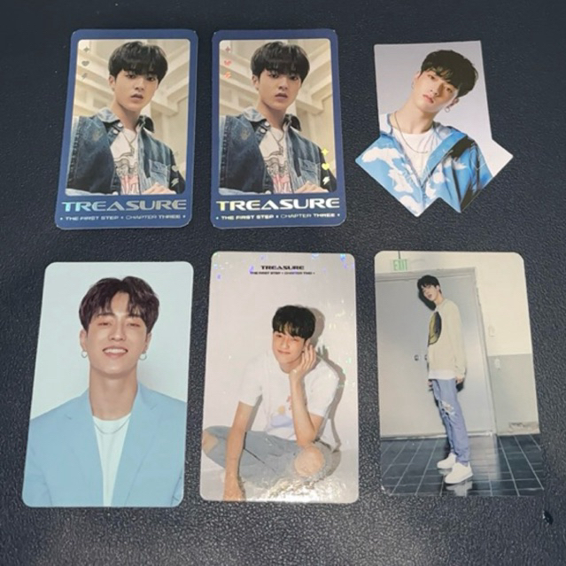 PC TREASURE OFFICIAL PHOTOCARD PC JIHOON HYUNSUK HARUTO JUNKYU YEDAM YOSHI JEONGWOO KTOWN4U YG