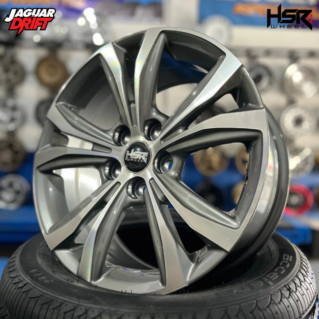 Velg Racing Mobil Kijang Innova R17 Inch Pelek Hsr Kawanua Ring 17 Lebar 7,5 Pcd 5x114,3 - Toko Velg