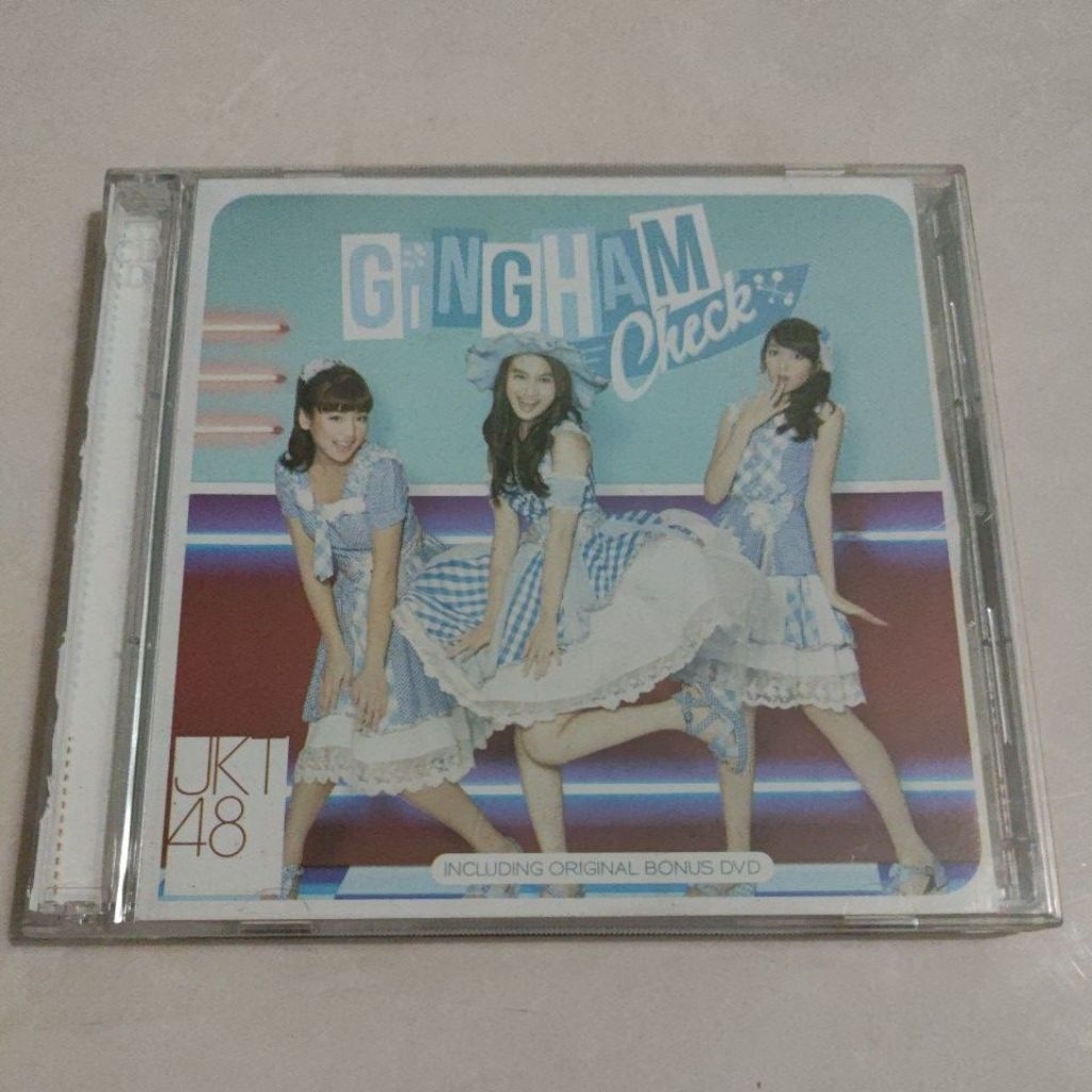 cd / dvd gingham check (only) jkt48