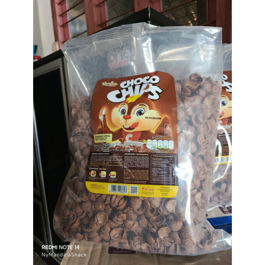 

Choco Chips/Sereal Cokelat 500Gram (Free Bubble Wrap)