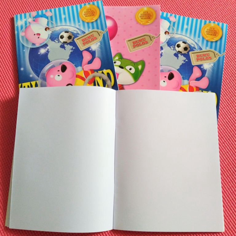 

KODE O3X Buku Polos buku gambar buku scrip buku gambar paud