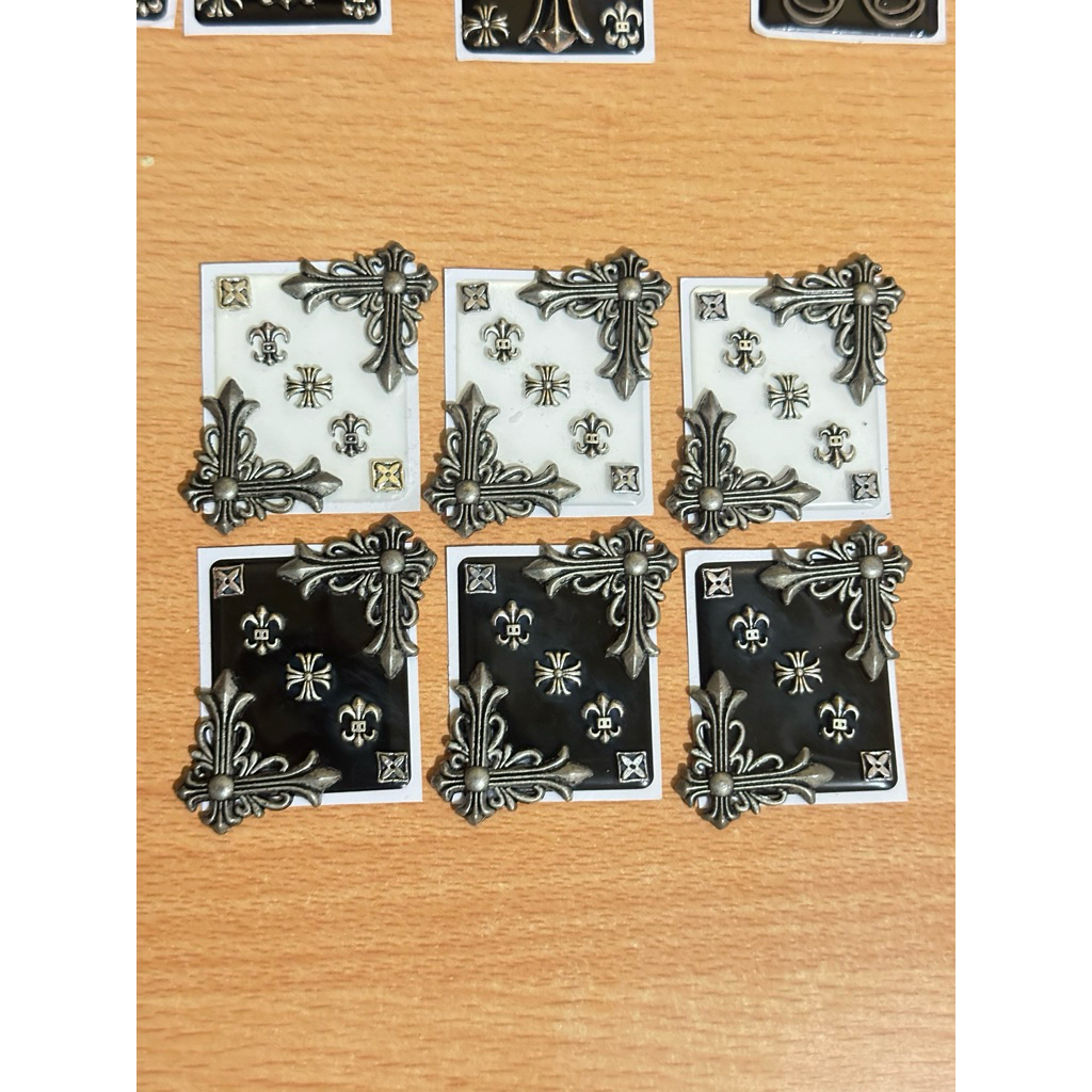 Emblem Chrome Hearts Vespa Matic Sprint Primavera S LX LXV GTS GTV GT series, emblem vespa matic ves