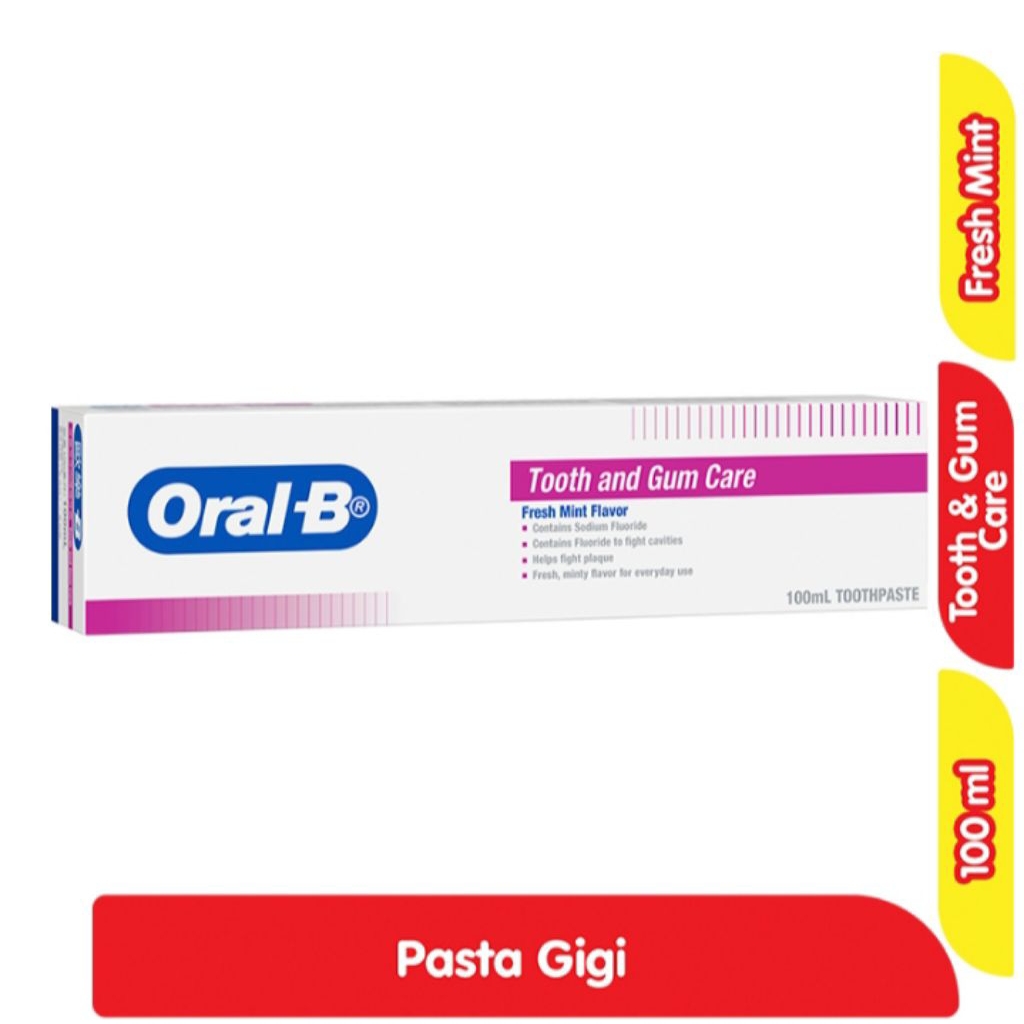Oral-B Tooth and Gum Care Pasta Gigi Fresh Mint 100 ml