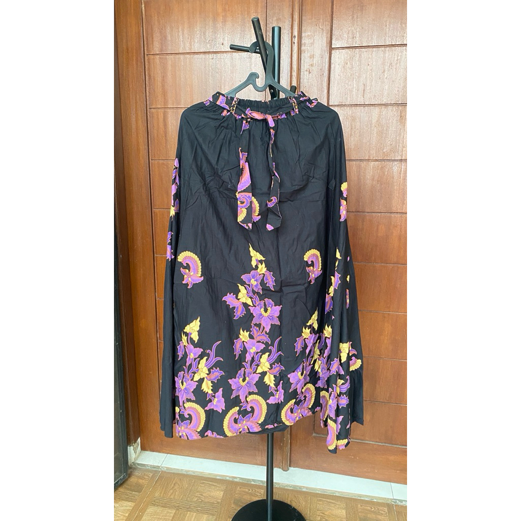 Rok Batik Hitam Ungu