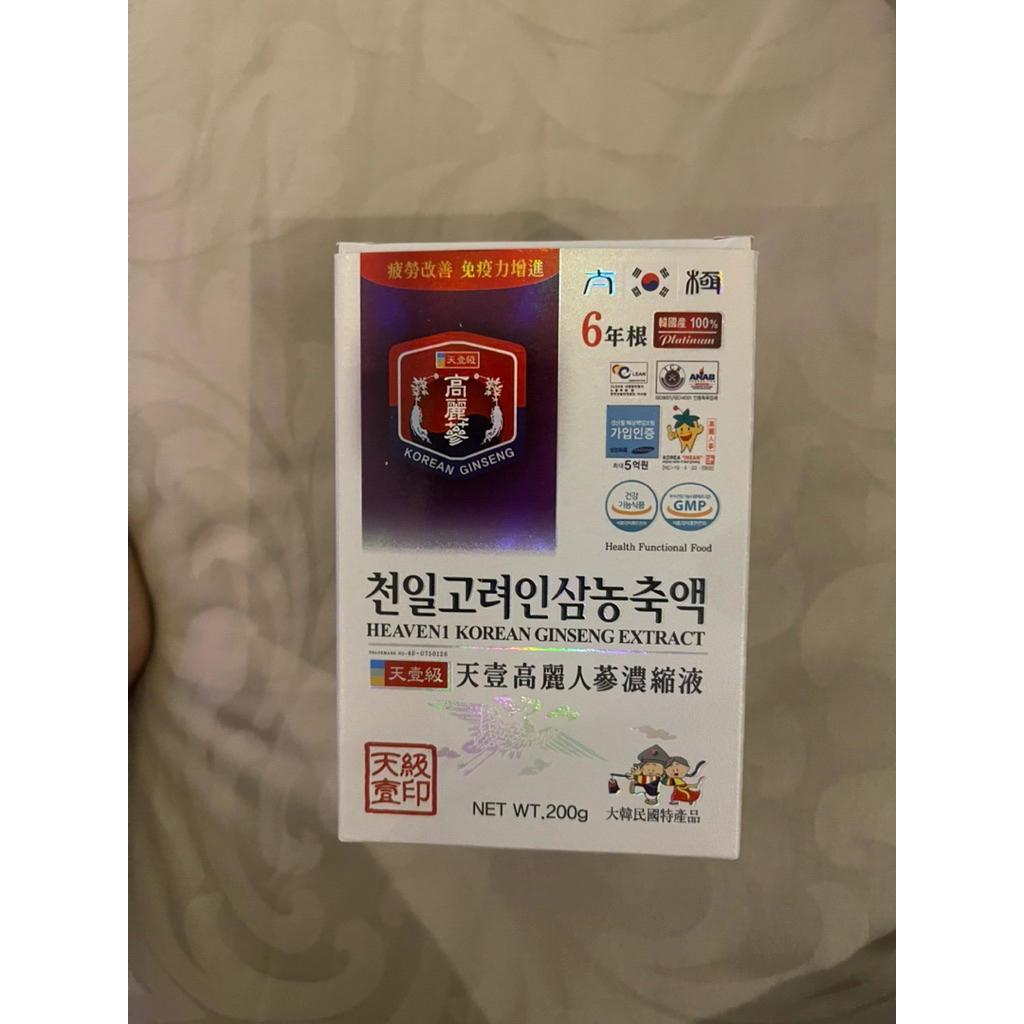 

Korean Red Ginseng Extract 6 Tahun 200g