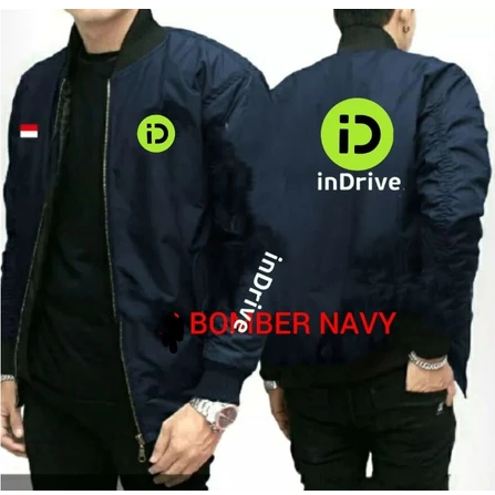 Jaket ID | Jaket Indriver | Jaket Pria | Jaket Bomber | Jaket Ojol Indriver | Jaket Kasual Outdoor I