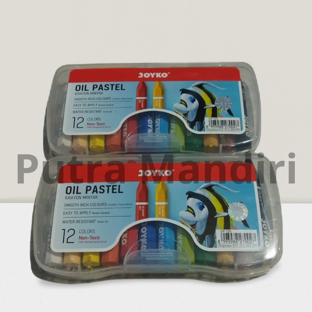 

Crayon / krayon joyko 12 warna / oil pastel 12 warna