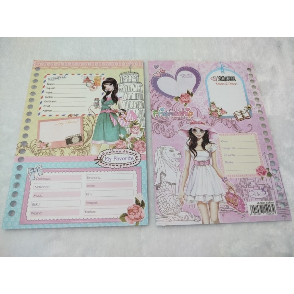

Kertas Isi Binder A5 Biodata