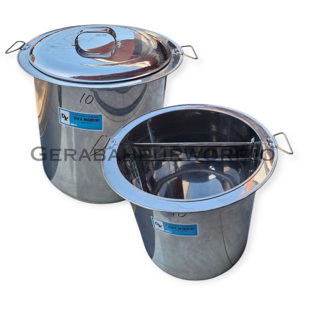 Dandang Mie Ayam Rebusan Mie Ayam Stainless Steel