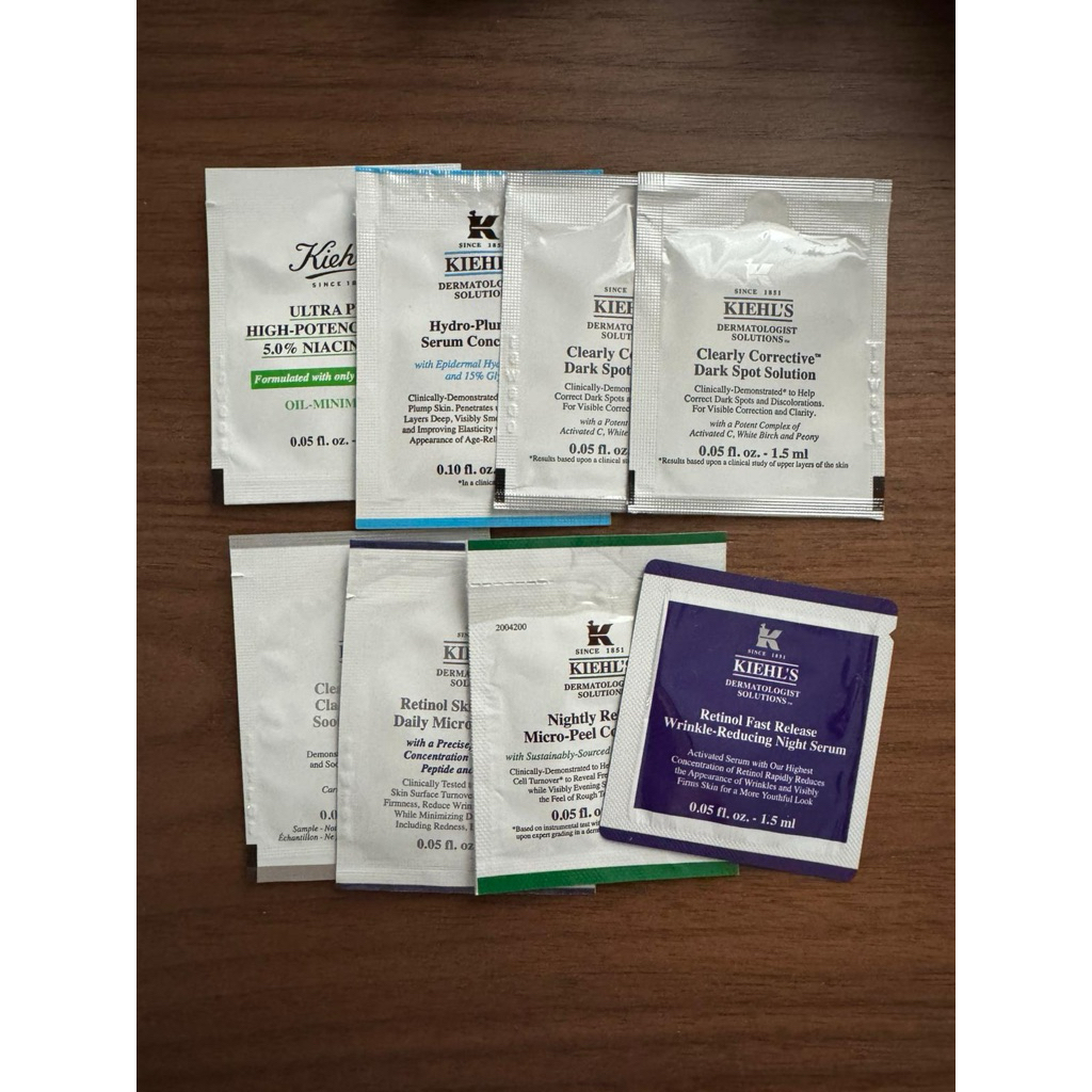 Kiehls Kiehl’s Calendula Serum Toner Retinol Clearly Corrective Dark Spot Solution Hydro Plumpling N