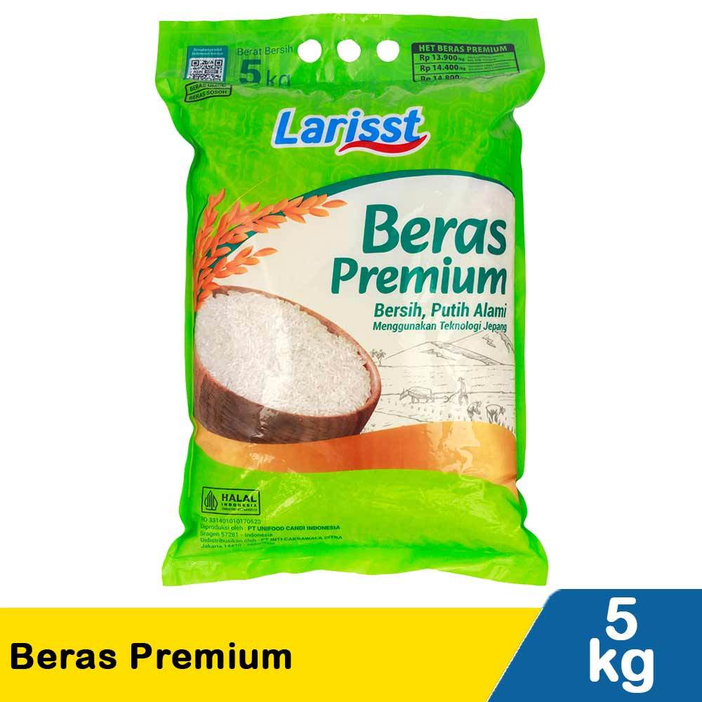 

larisst beras premium 5kg