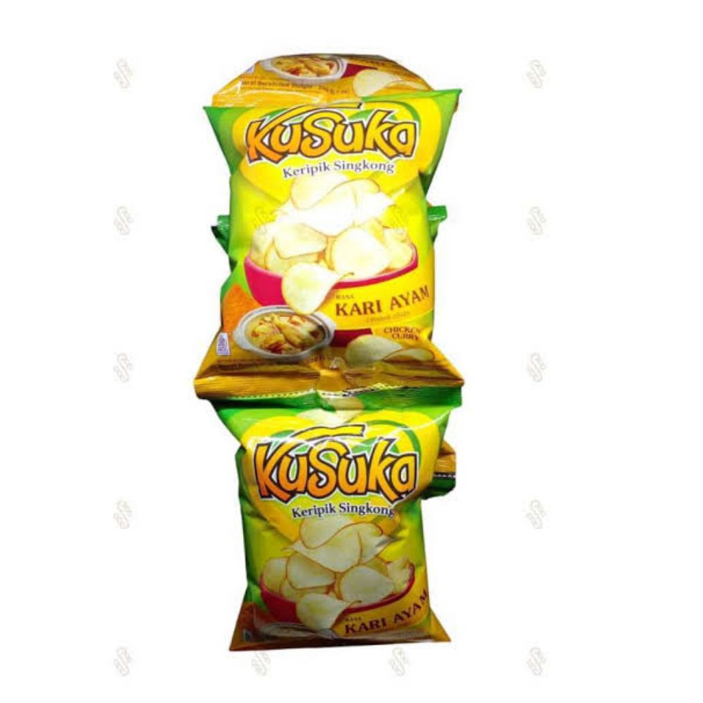 

Kripik Singkong Kusuka Rasa Kari Ayam 20gr isi 10 pcs