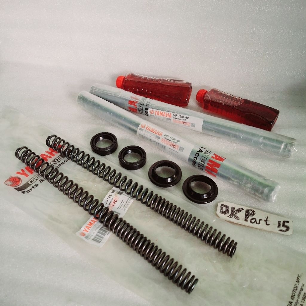 As shock depan komplit 54P yamaha Mio J Mio GT Fino Fi Xride ori japan