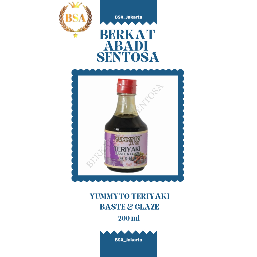 

YUMMYTO TERIYAKI BASTE & GLAZE (200 ML)