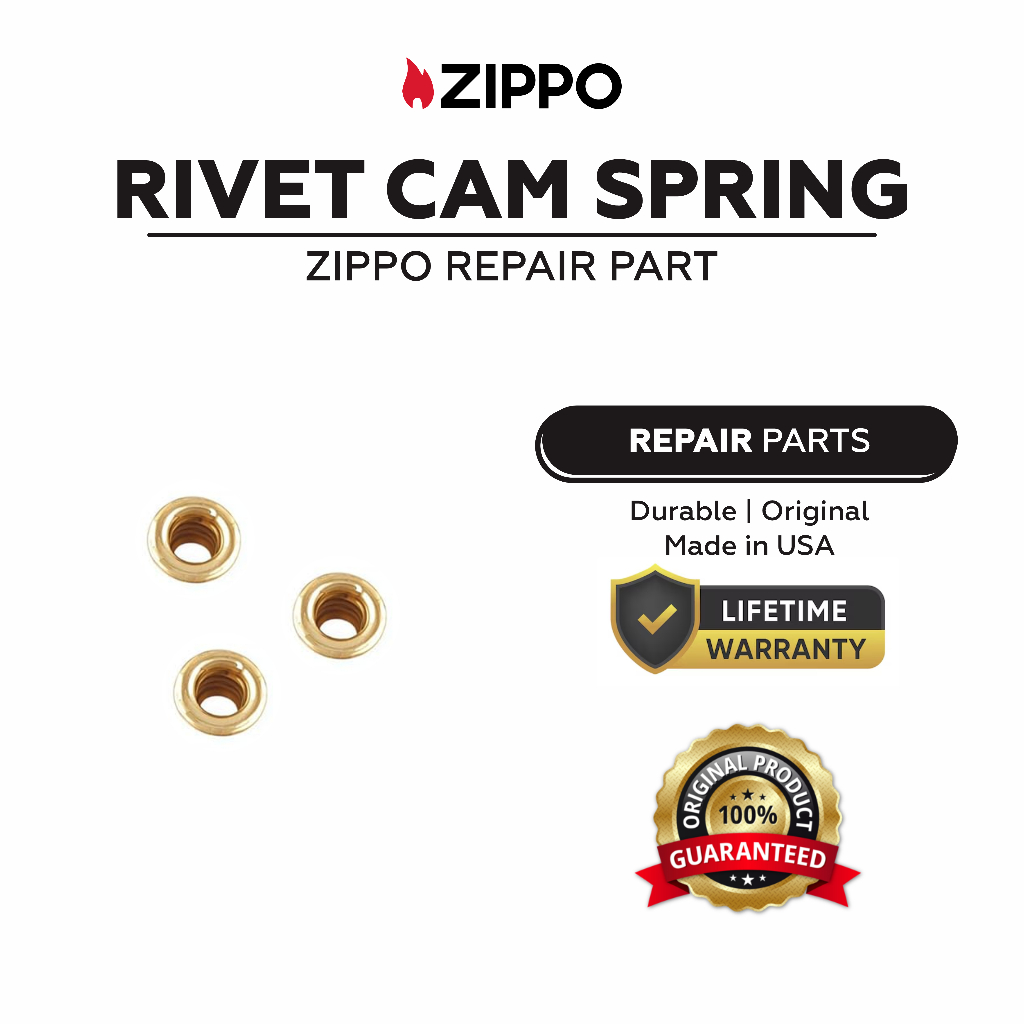 Zippo Rivet Cam Spring Brass Original USA