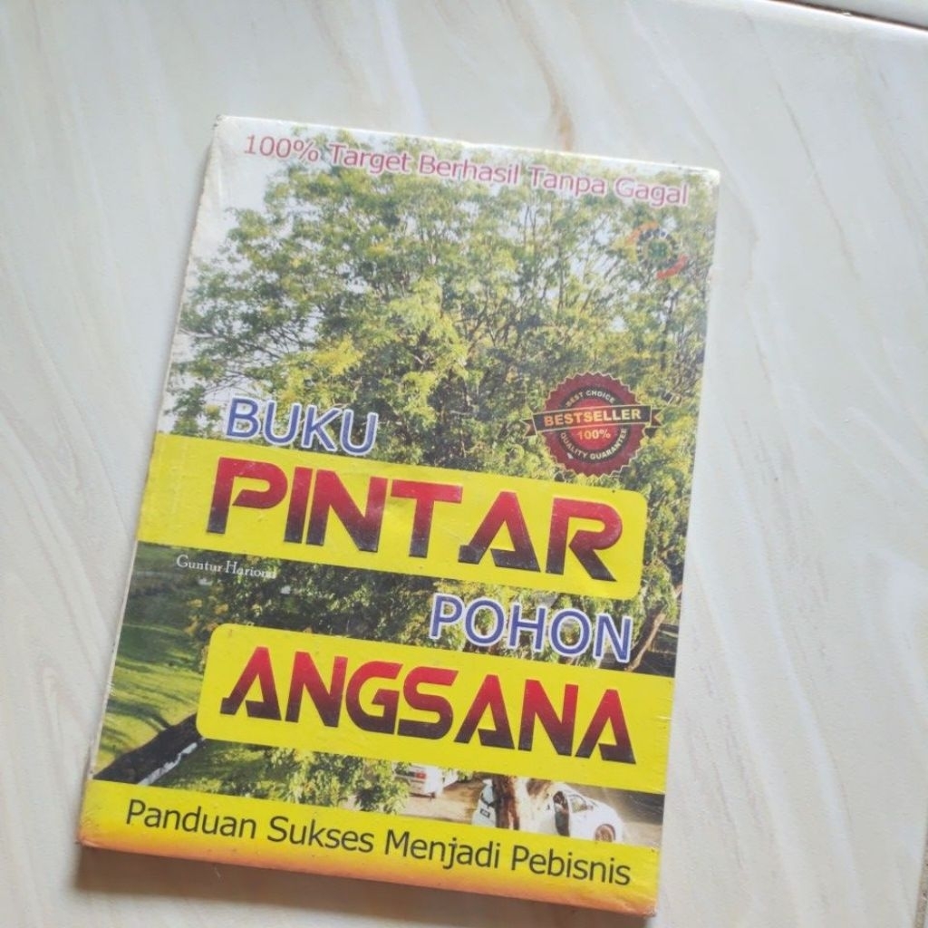 BUKU PINTAR POHON ANGSANA - GUNTUR HARIONO original