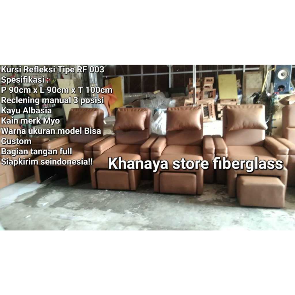 Sofa pijat/kursi pijat/Kursi refleksi Rf02 model baru/Kursi refleksi martatilaar/Tempat refleksi!