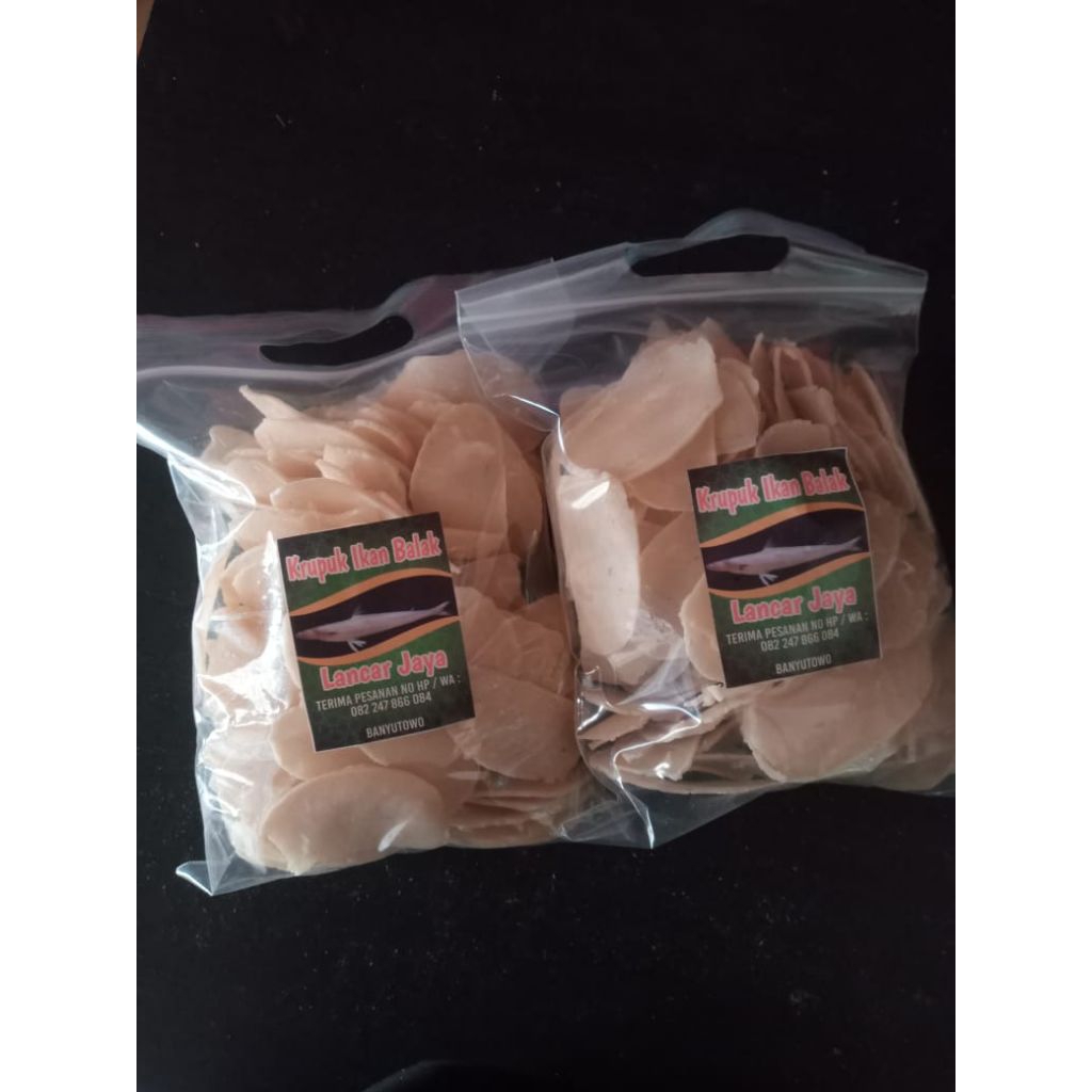 

kerupuk ikan balak 250gr