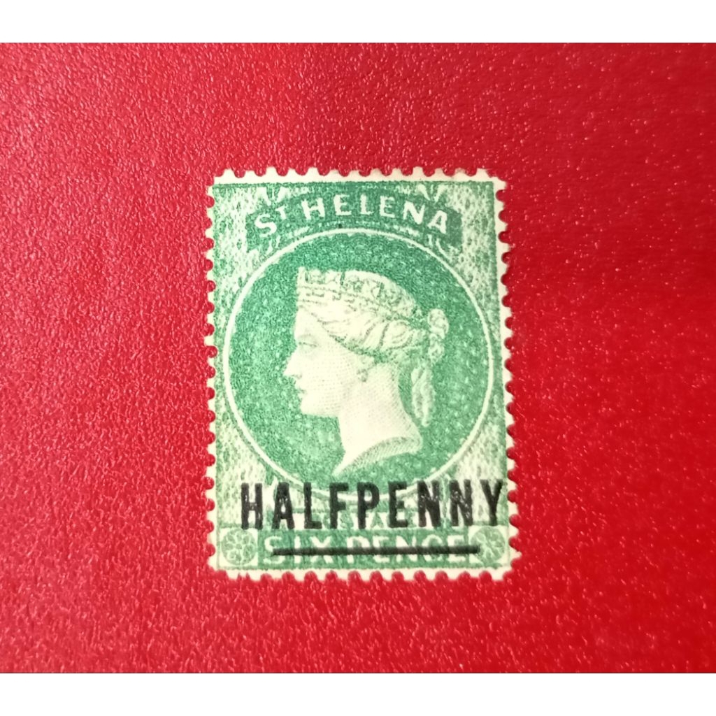 

PRANGKO QUEEN VICTORIA ST HELENA HALF PENNY 1884 - 1894